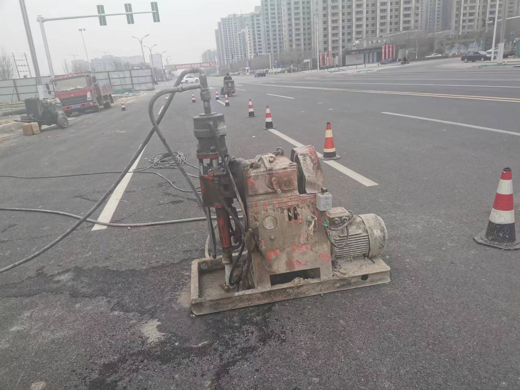 深泽路基注浆